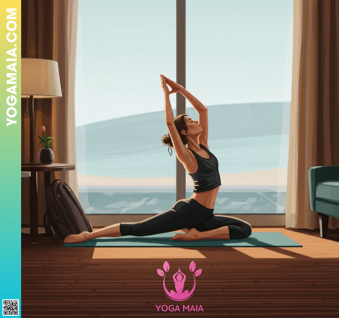 Incorporating Gentle Yoga into Your Travel Routine and Upon Arrival