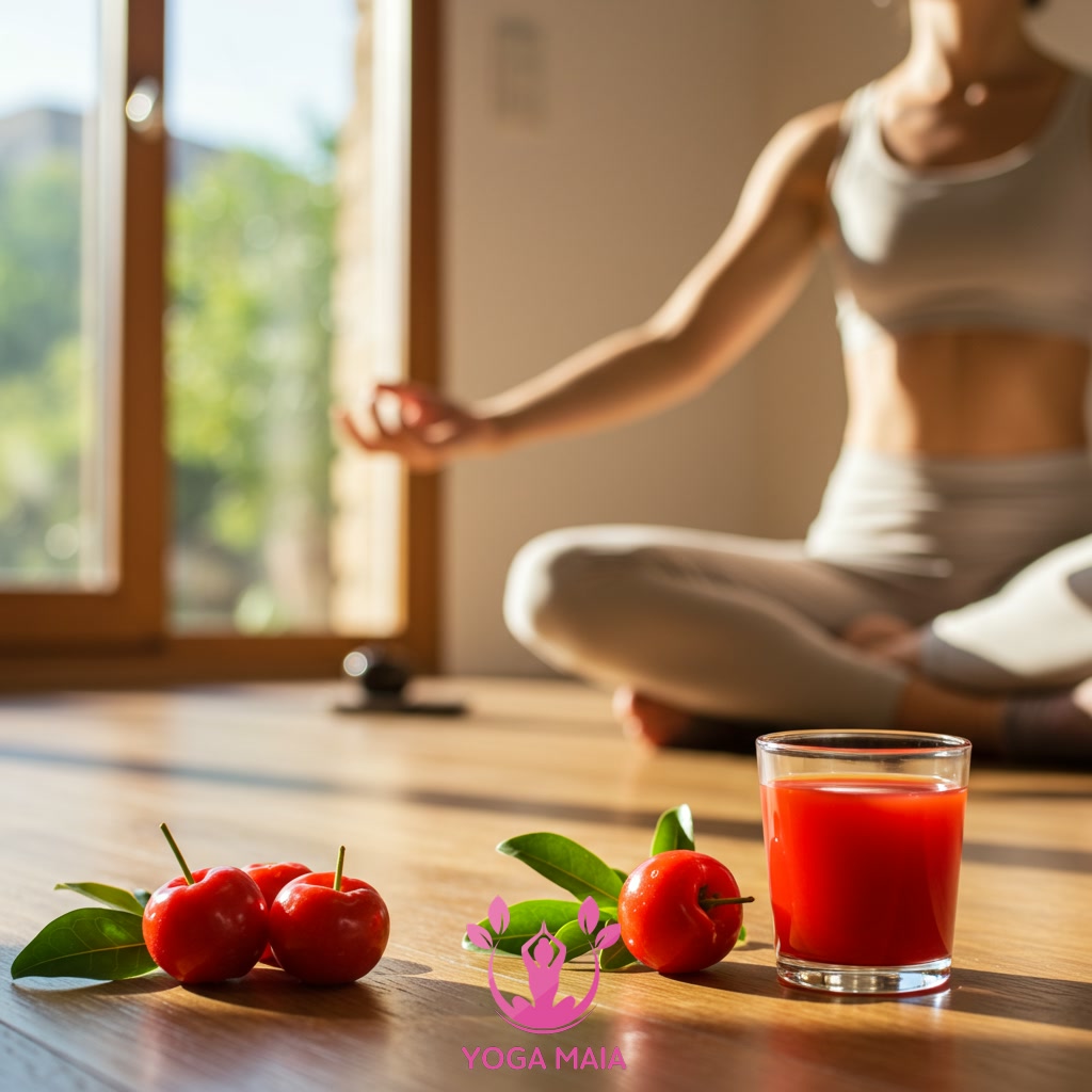 Beyond the Mat: Overall Wellness Supported by Acerola and Yoga
