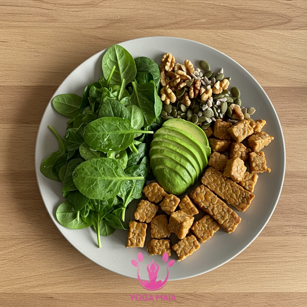 Building Your Plate: Key Principles of Low-Carb Plant-Based Meals for Yoga