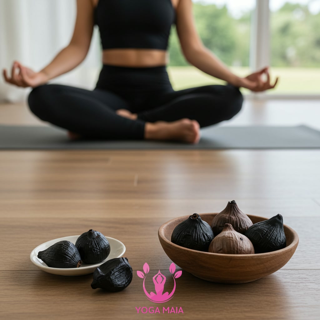 Combining Black Garlic and Yoga for Synergistic Benefits