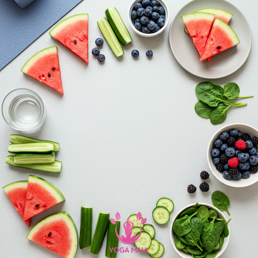 Creating a Hydration-Focused Diet for Optimal Yoga Performance