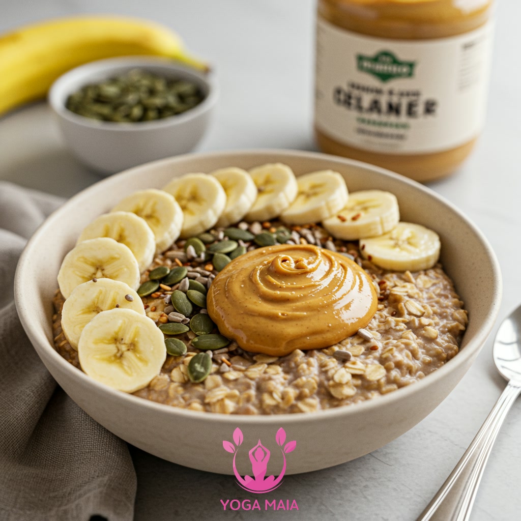 Delicious Ideas: Incorporating Oats & Nut Butter into Your Pre/Post-Yoga Meals