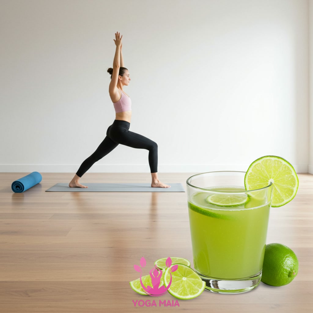 How Lime Juice Enhances Your Yoga Hydration