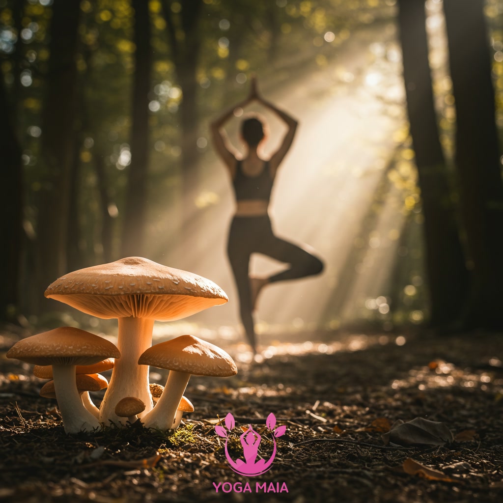 How Vitamin D from Mushrooms Can Enhance Your Yoga Performance