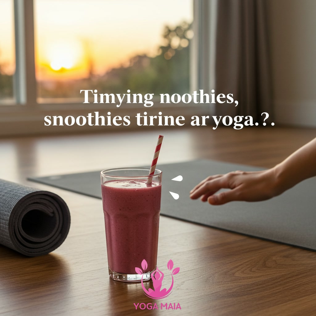 Integrating Smoothies into Your Yoga Routine: Tips and Timing
