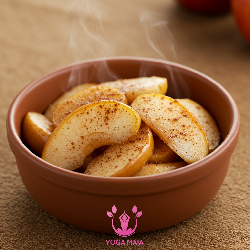 Introducing Warm Cinnamon Spiced Apples: A Comforting Treat
