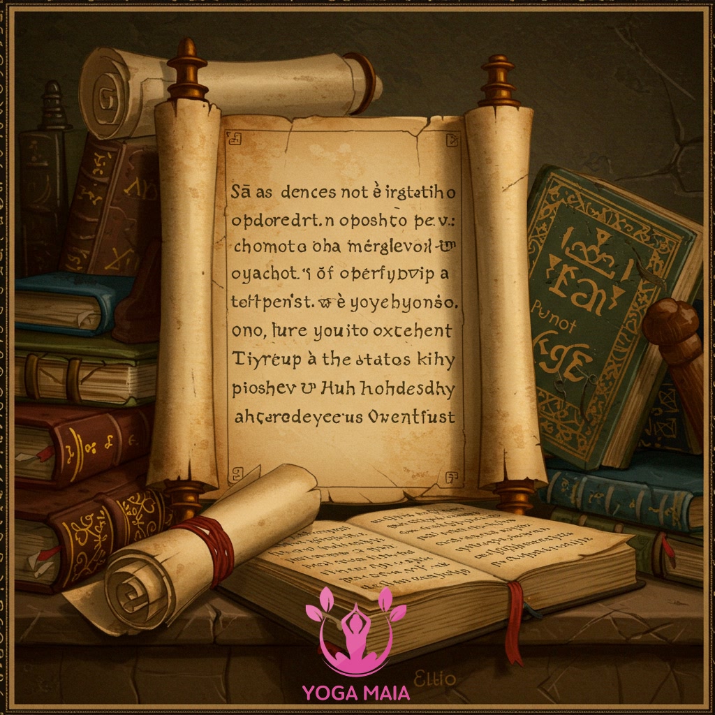 Key Ancient Texts: An Overview (e.g., Vedas, Upanishads, Bhagavad Gita, Yoga Sutras)