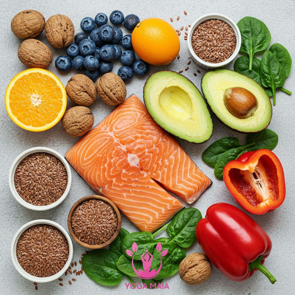 Key Nutrients and Food Groups for Enhanced Flexibility