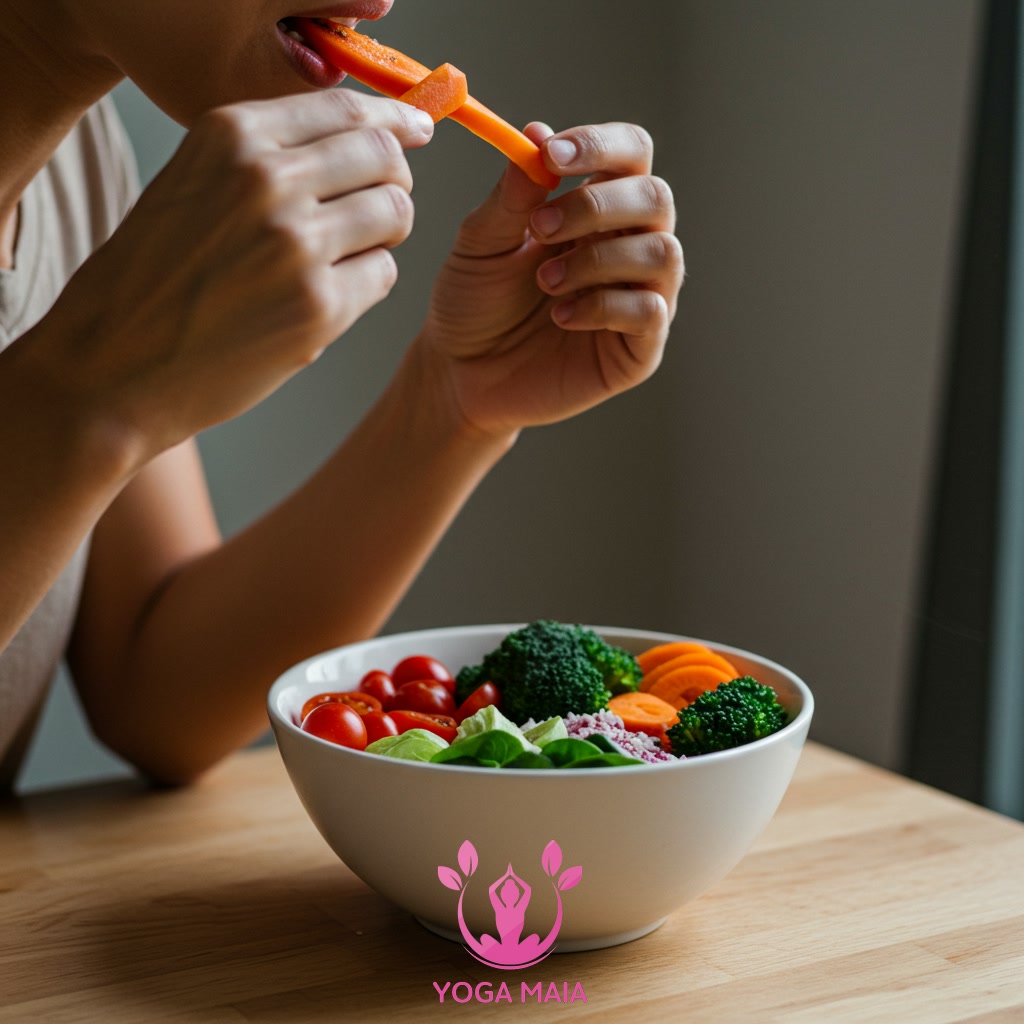 Mindful Eating Practices in a Yoga Diet