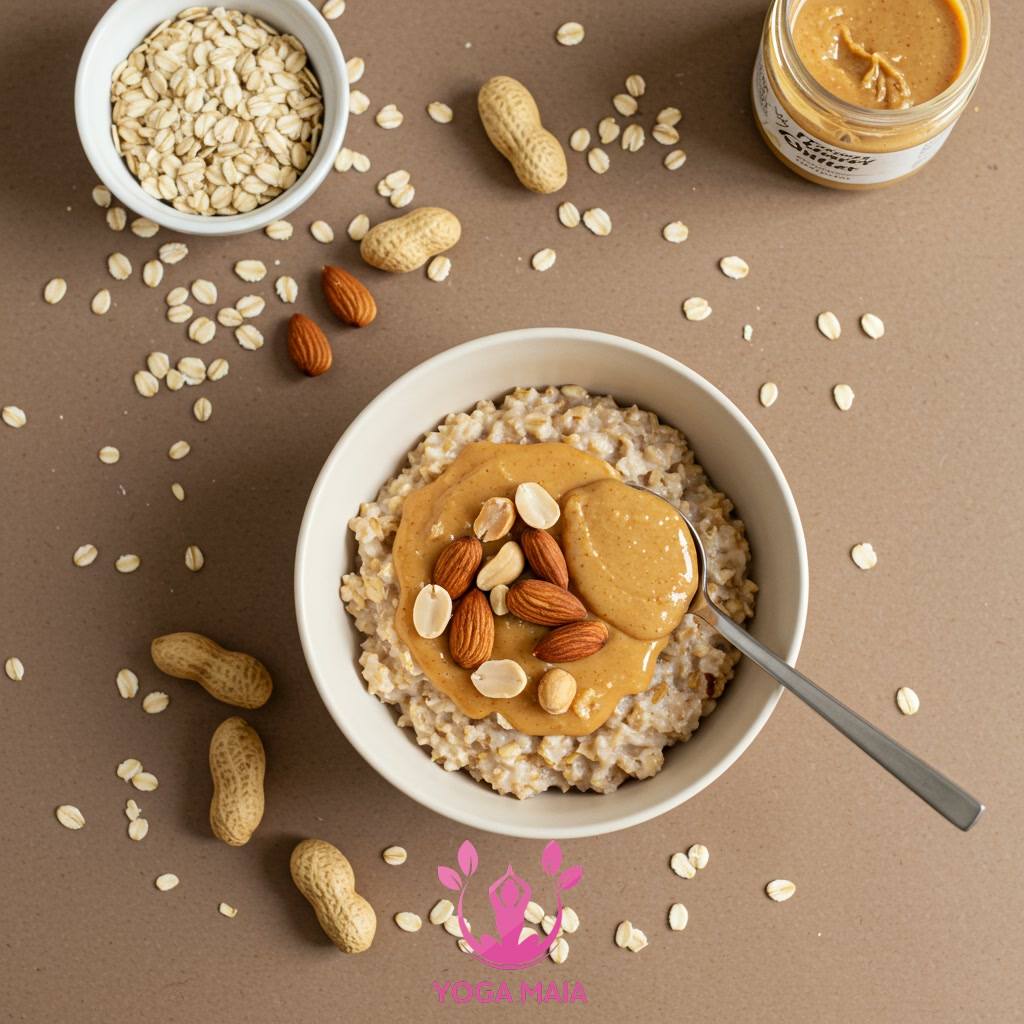 Oats & Nut Butter: The Powerhouse Duo for Yoga Energy