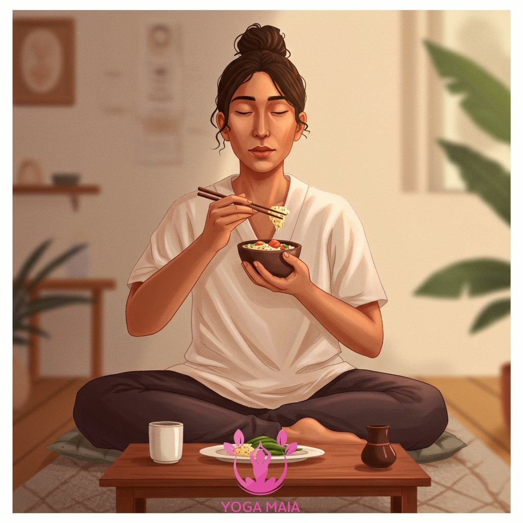 Practical Yoga Techniques for Mindful Eating