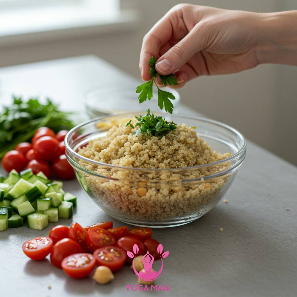 Quinoa Salad Basics: Simple Steps for Your Go-To Yoga Meal