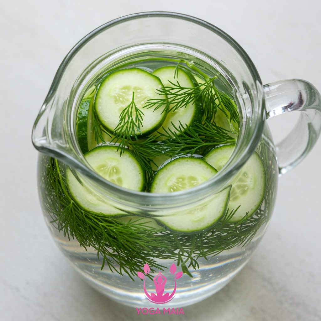 Simple Recipe: How to Prepare Cucumber Dill Water