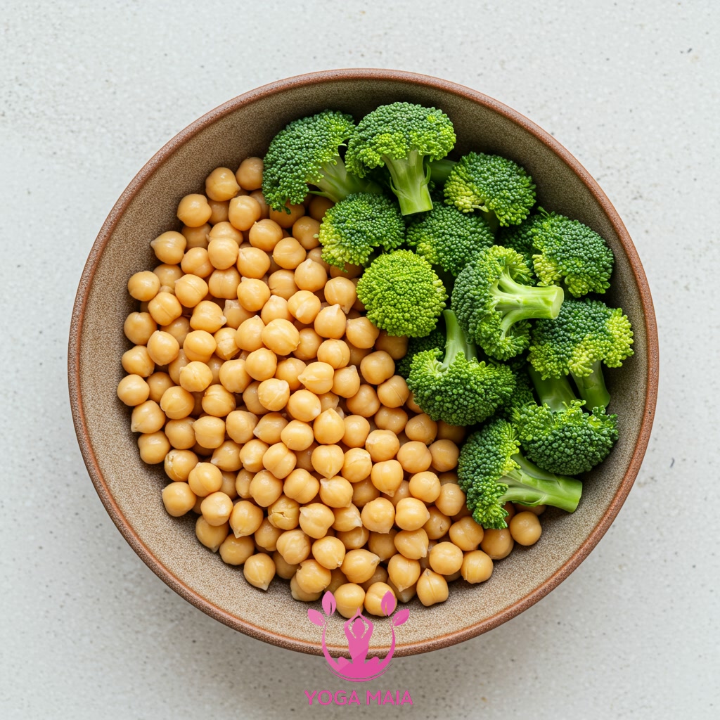 Simple Recipe Steps: Crafting Your Broccoli and Chickpea Bowl