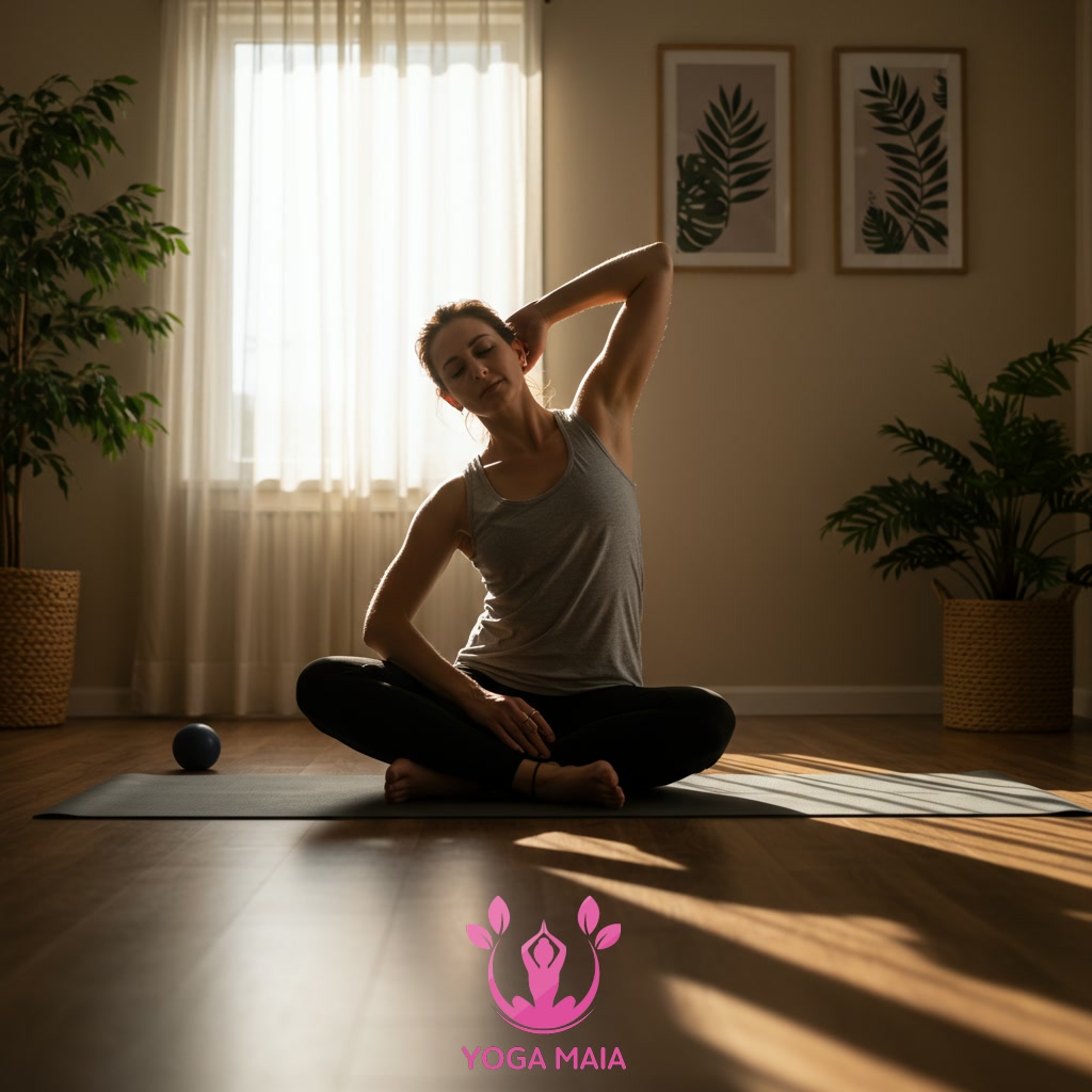 Soothing Poses for Shoulders, Neck, and Back