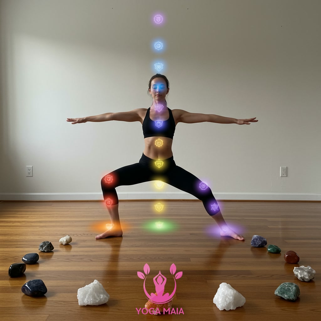 Targeting Specific Chakras: Crystal & Yoga Pairings
