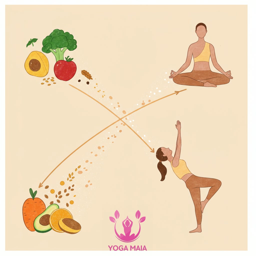 The Interconnectedness of Diet, Mindfulness, Meditation, and Yoga