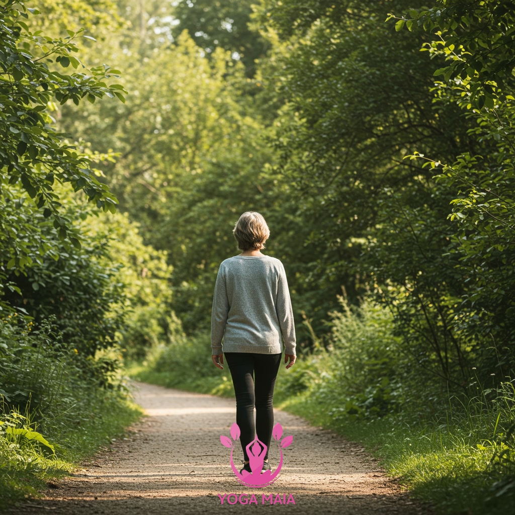 The Mind-Body Connection: How Yoga Principles Apply to Walking