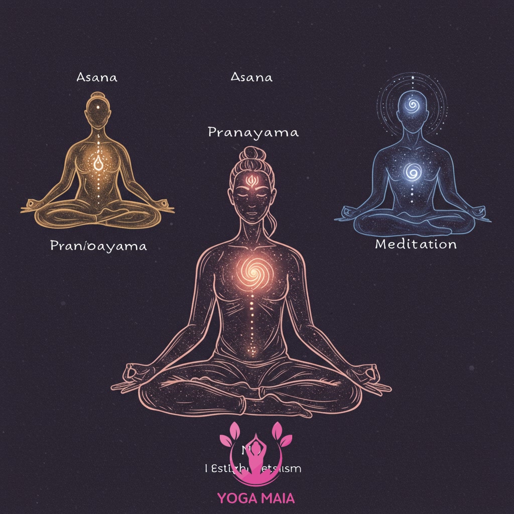 The Practices of Awareness: Asana, Pranayama, and Meditation