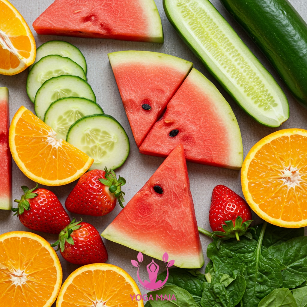 Top Hydrating Fruits and Vegetables for Yoga Fuel