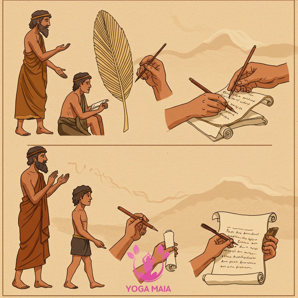 Tracing the Historical Evolution of Yoga Scriptures