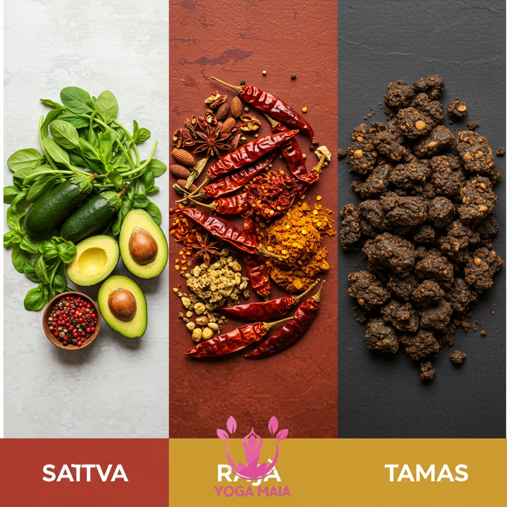 Understanding Yogic Dietary Principles: Sattva, Rajas, and Tamas
