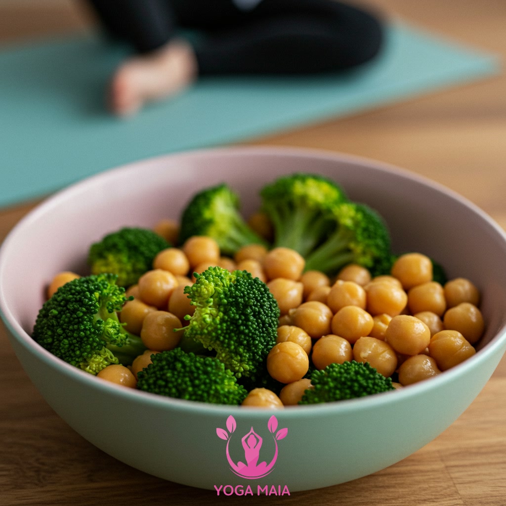 Why This Bowl? Broccoli, Chickpeas, and Their Yoga-Friendly Benefits