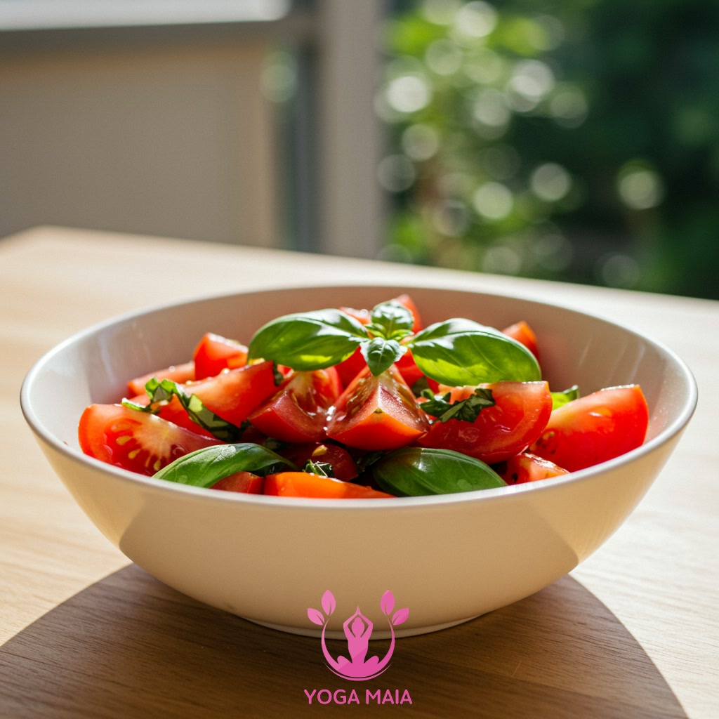 Why Tomato and Basil Salad is Perfect for Yoga Enthusiasts