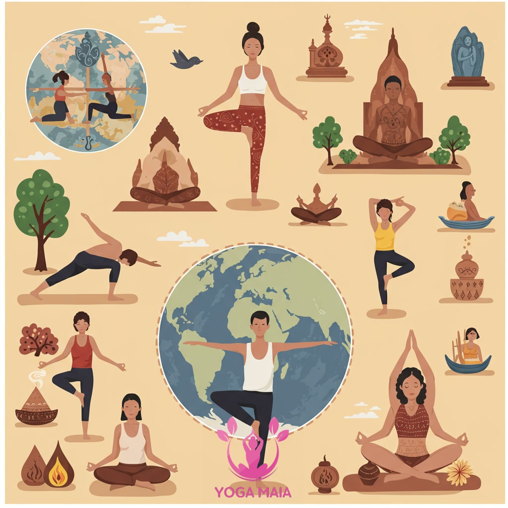 Yoga's Journey West: Adaptation and Global Spread